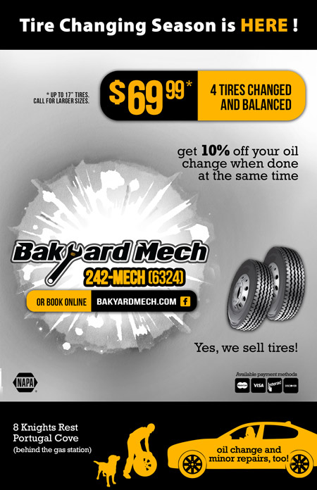  tire chamge only $69.99, and get 10% OFF your oil change when done with your tire change!